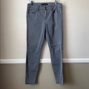 Joes Skinny Ankle Grey Denim